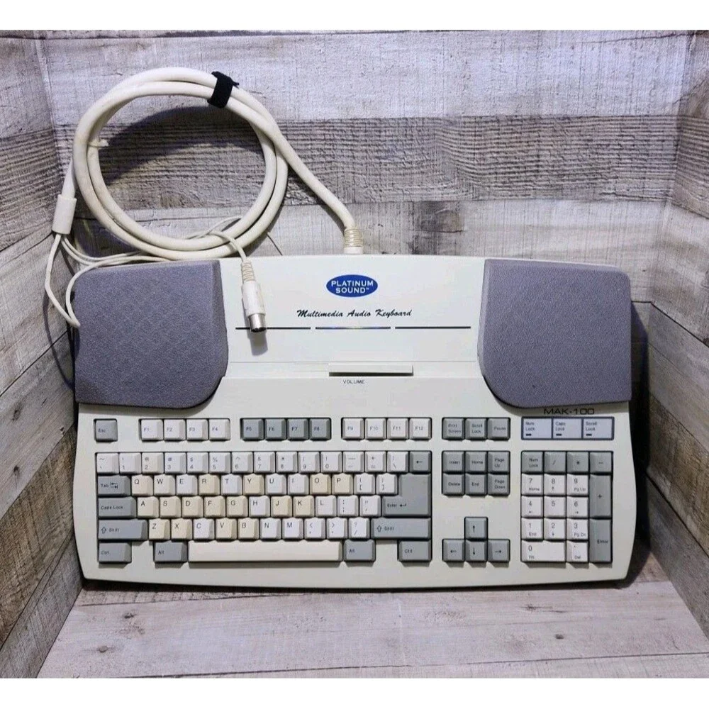 Vintage Platinum Sound MAK-100 Multimedia Keyboard UNTESTED